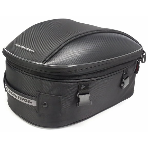 Nelson-Rigg Commuter Touring Motorcycle Tail Bag Black (CL-1060-ST2)