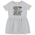 thumbnail image 3 of Inktastic Autism Awareness Acronym Girls Toddler Dress, 3 of 5