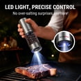 thumbnail image 6 of TempPro Electric Salt & Pepper Grinder Set, Rechargeable Stainless Steel Mills, Adjustable Coarseness (Formerly ThermoPro), 6 of 13