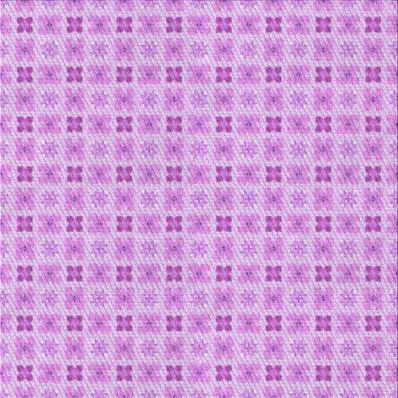 Ahgly Company Machine Washable Indoor Square Transitional Blossom Pink Area Rugs, 8' Square