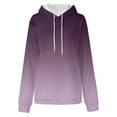 thumbnail image 3 of Pincandy Womens Hoodies Comfy Fleece Long Sleeve Hooded Sweatshirt Pullover for Women Casual Tops with Pocket, 3 of 4