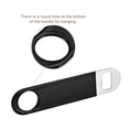 thumbnail image 4 of Bottle Opener, 2pack 7" - Stainless Steel Flat Beer Bottle Opener, Bartender Beer Opener for Bar, Party (Black), 4 of 6