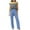 Gray, variant on Plus Size Two Piece Set for Women Loose Patchwork Sleeveless Tank Tops with Casual Pants Suit Lounge Business Sets for Women