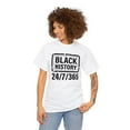 thumbnail image 3 of Black History t-shirt, Cotton T-shirt, Black t-shirt, T-shirt, 3 of 4