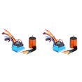 thumbnail image 1 of 2X Kit de ActualizacióN Sin Escobillas Motor ESC Set para 144001 A959-B A979-B Repuestos de AutomóViles RC, 1 of 6