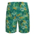 thumbnail image 6 of Naloa Jungle Leopard Men's Beach Shorts, Surfing shorts, Swim trunks, Quick Dry Swim Trunks for Surfing Beach Fun - Large, 6 of 9