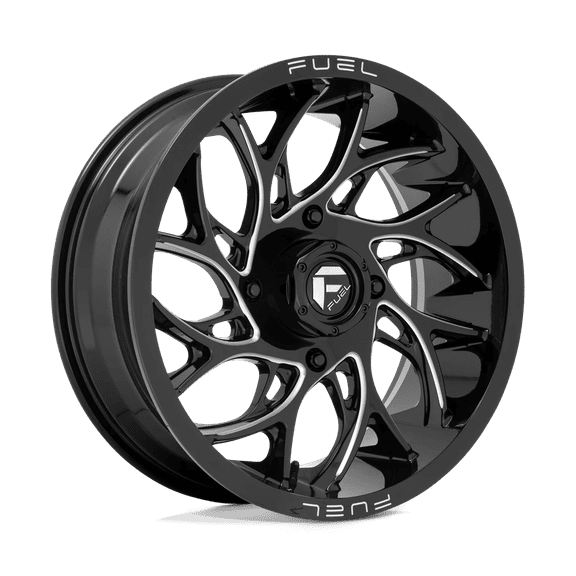 Fuel D741 Runner 18X7 4X137 13Et 132Cb Gloss Black Milled Wheel