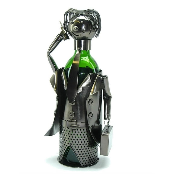 3starimex Wine Bottle Holder Businessman Wine Caddy
