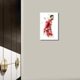 thumbnail image 3 of Lienzo decorativo de pared TISHIRON Cristiano Ronaldo CR7 30 x 45 cm, 3 of 7