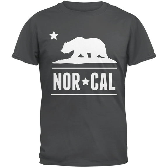 California Republic NorCal Grey T-Shirt - Medium