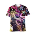 thumbnail image 2 of Anime Yu-Gi-Oh Unisex Short Sleeve T Shirt Daily Novelty 3D Printed T-Shirts Soft Comfortable Tee Shirt Top For Men And Women, 2 of 7