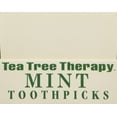 thumbnail image 3 of Tea Tree Therapy Tea Tree Toothpicks 100 Picks (Pack of 12), 3 of 4