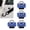Blue, variant on Riousery 4pcs Truck Bed Tie Down Anchors 1000 LBS Bearing Stainless Steel Replacement for Chevy Silverado 2007-2021 Black