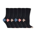 thumbnail image 1 of Gentle Grip - 6 Pairs Ladies Gentle Grip Non Elastic Crew Socks, 1 of 2
