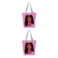 thumbnail image 2 of Qarigey Bolso de moda Cool Black Girl - Durabilidad Gran capacidad Bolsos con cremallera Damas hl2108 hl2108 2Conjunto, 2 of 6