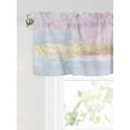 thumbnail image 6 of Valances for Windows Abstract Modern Art Rod Pocket Cafe Window Treatments Valance Curtains for Kitchen Bathroom Laundry Basement Windows 42"x12", 6 of 9