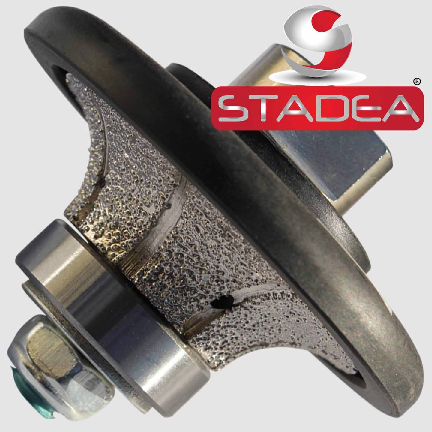 STADEA Diamond Profile Wheel 9/16" Demi Radius Bullnose Granite Marble Concrete 
