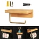 thumbnail image 5 of Advancent Gancho anticaída portarrollos de baño para soporte de baño con estante soporte para inodoro accesorios de pared Juegos de accesorios de baño, 5 of 6