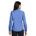 thumbnail image 2 of Port Authority Womens Long Sleeve NonIron Twill Shirt, 2 of 6