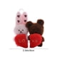 thumbnail image 3 of Juguetes De Peluche Cortos Lindo Llavero De Peluche Con Forma De Oso Y Corazones "Love" Para Mochila O Coche (2 Unidades) Rkxzt, 3 of 6