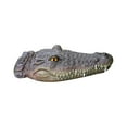 thumbnail image 2 of Pond Ornament under $5! CQCYD Floating Alligator Ornament, Garden Pond Decor, Pool Float Decoy, Realistic Crocodile Head, Yard Protector, Halloween Decoration, Resin Material, 2 of 4