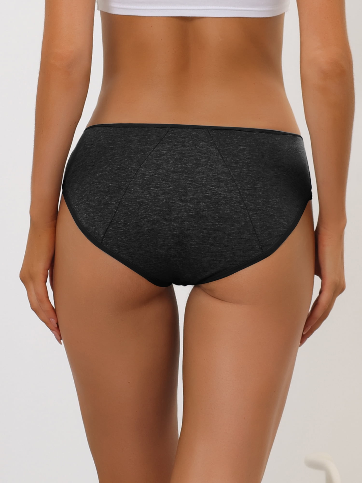 DARING DIVA Women's Underwear Hipster Soft Panty Available in Plus Size S Black