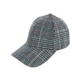 thumbnail image 2 of David & Young  Menswear Houndstooth Plaid Baseball Cap (Women), 2 of 4