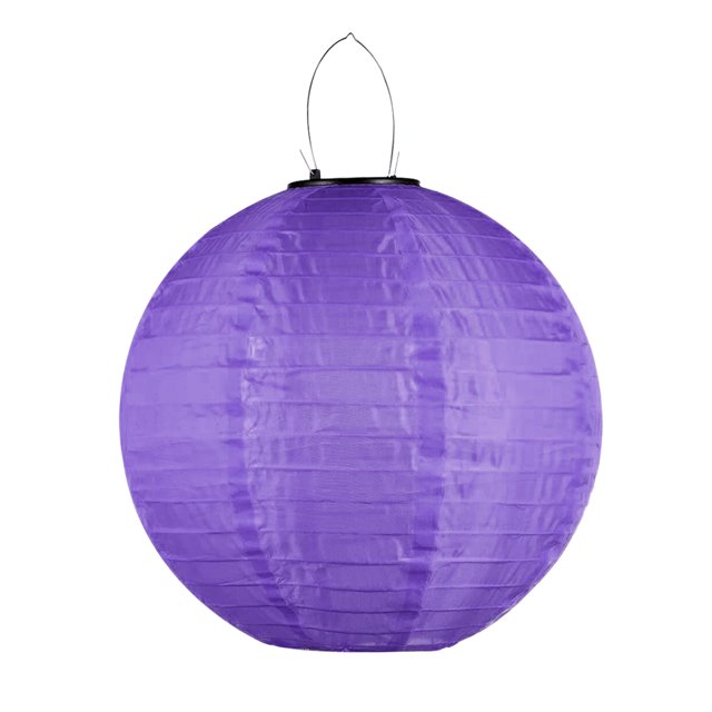 Yeacher Solar Operated LEDs Outdoor Lantern Hanging Light Decorative Lantern 250mm/ 10inches IP65 Water Resistance