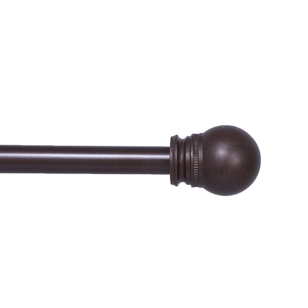 Mainstays 48 84 In Adjule Cafe Curtain Rod Set 7 16 48 84 In Adjule Cafe Curtain Rod