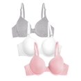 thumbnail image 1 of Camiseta Bra Fruit of the Loom de algodón liso 36B para mujer, 1 of 2
