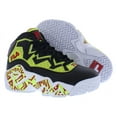thumbnail image 4 of Fila Mb Night Walk Boys Shoes Size 12.5, Color: Black/Lime, 4 of 5