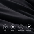 thumbnail image 4 of Aisbo Black/White Full Size Comforter Set,3-Pieces Reversible Comforter Set Soft and Lightweight,All Season Down Alternative Bed Comforter with 2 Pillow Shams, 4 of 7