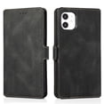 thumbnail image 1 of Funda tipo cartera con tapa de cuero para iPhone 14 13 12 Mini 11 Pro XS MAX X XR 8 7 6s 6 Plus 5 5s SE 2020 2022, funda para teléfono con ranura para soporte de tarjeta Deng Xun unisex, 1 of 2