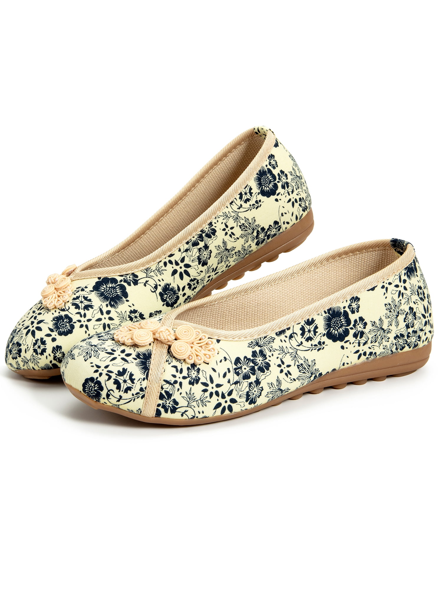 Damenschuhe New Women Chinese National Embroidered Floral Shoes