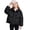 Black, variant on KAUOD Kids Toddler Waterproof Puffer Jackets Quilted Insulated Winter Hooded Coats Boys Girls Thick down Outwear with Pockets