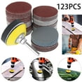 thumbnail image 1 of 123pcs Disc Sandpaper Set Sand Disc Sand Pad 50mm Professional Polishing Tool Grinder Rotary Power Tool, 1 of 10