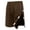 Light Brown, variant on Tear-Away Shorts with Side Snaps for Post-Surgery Recovery - Unisex Cotton Blend Athletic Shorts with Pockets, Ideal for Knee & Hip Surgery, Comfortable Lounge Wear Dark Gray XXL