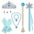 thumbnail image 3 of Disfraz de princesa Chektin, ropa de vestir para niñas 3T con acceso., 3 of 4