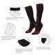 thumbnail image 3 of Fotbe Minimalist Skull Red Calcetas Divertidas Estampadas para Hombre y Mujer, Calcetas de Algodón hasta la Rodilla para Caminar, Correr, Enfermería y Embarazo, 3 of 6