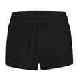 thumbnail image 1 of Shorts de baño ajustables con cordón para mujer con diseño de forro corto Shorts de baño para mujer Abanopi Bermudas, 1 of 7