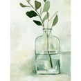 thumbnail image 3 of Caroline, Emma 12x14 Black Modern Framed Museum Art Print Titled - Eucalyptus Branch Still Life I, 3 of 5