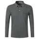 thumbnail image 1 of Blusa y camisa de manga larga con cuello vuelto para hombre, informal, de moda, con botones y bolsillo., 1 of 4