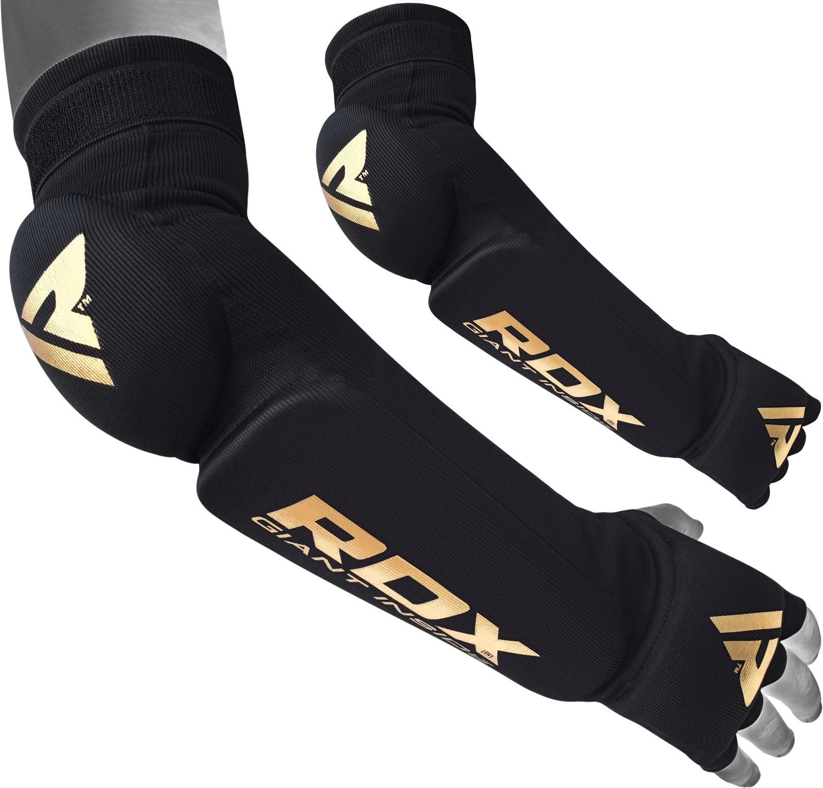 RDX Forearm Guard Hand Wrap Boxing Sleeve Pads MMA Compression Protection Elbow Brace Support