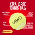 thumbnail image 2 of CHUANK Ruffin‘ It Extra Large Tennis Ball - Large Sized Dog Toy for Park  Home  or Beach, 2 of 6