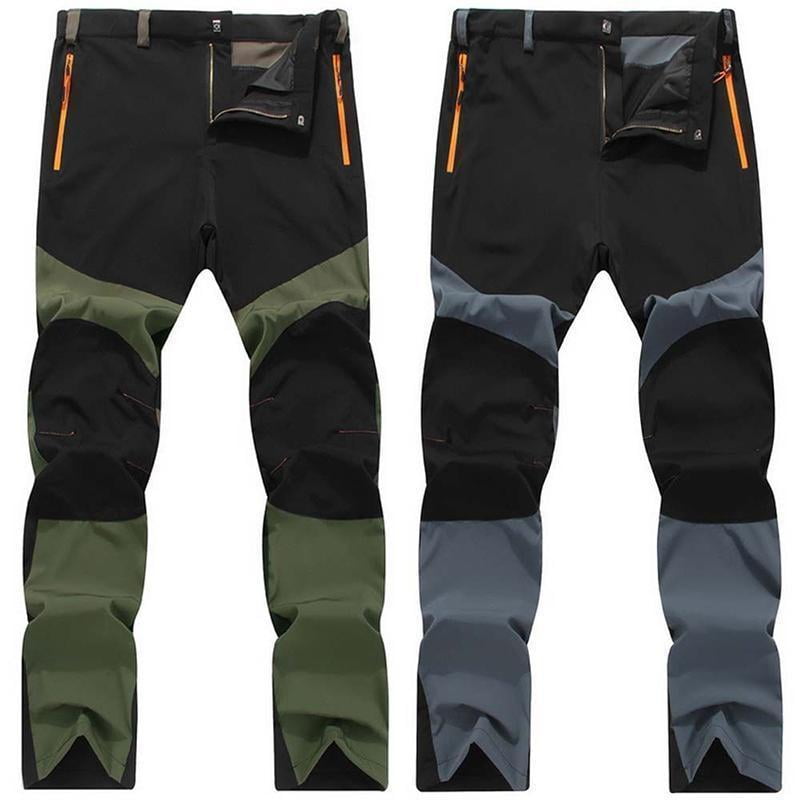 Outdoor Mens Soft shell Camping Tactical Cargo Pants Combat Hiking Trousers UK 