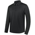 thumbnail image 2 of Plus Size Golf Shirts for Men Long Sleeve Button Collared Tshirts Shirt Big & Tall M-5X Casual Solid Stretchy Pullover Slim Breathable Workout Tops, 2 of 8