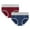 Blue, variant on Seductiva Clearance High Waist Panties for Women Women's Cotton Underwear High Waist Briefs Soft Underpants Ladies Full Coverage 2 Pack