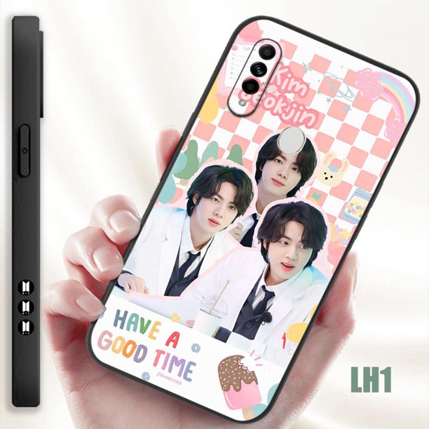 TeamHYYH BTS Seokjin VCR07 Para Xiaomi 11T Pro 5G NE 11 Lite POCO F4 GT Funda Para Teléfono Borde Cuadrado