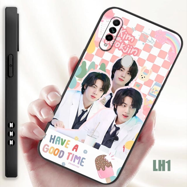 TeamHYYH BTS Seokjin VCR07 Para Xiaomi 11T Pro 5G NE 11 Lite POCO F4 GT Funda Para Teléfono Borde Cuadrado