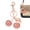 Rose Gold, variant on MODANU Cherry Bag Charm, Cherry Bag Charm Purse Charms Keychain- Car Cherry Accessories keychian, Christmas Valentine Bag Gifts for Women, Silver